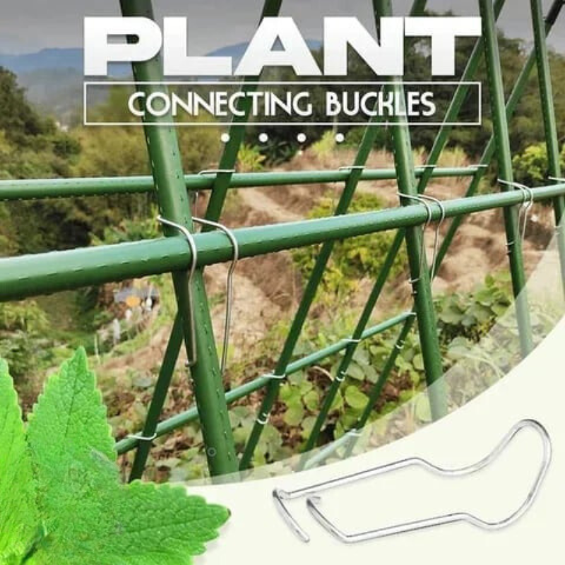 Crochets de jardinage : Organisez et soutenez vos plantes facilement (x 20)