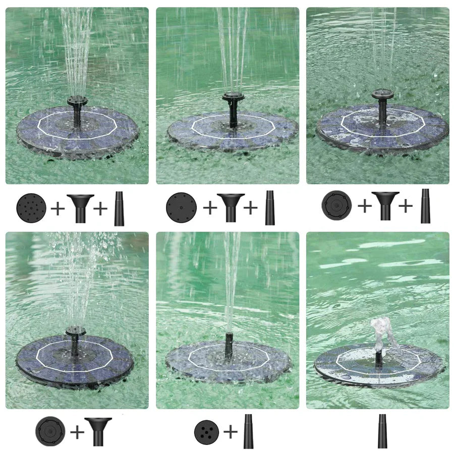 Fontaine solaire de jardin : attirez les oiseaux avec élégance