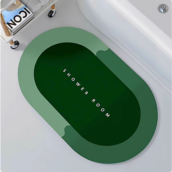 Sol sec en un instant avec ce tapis super absorbant !