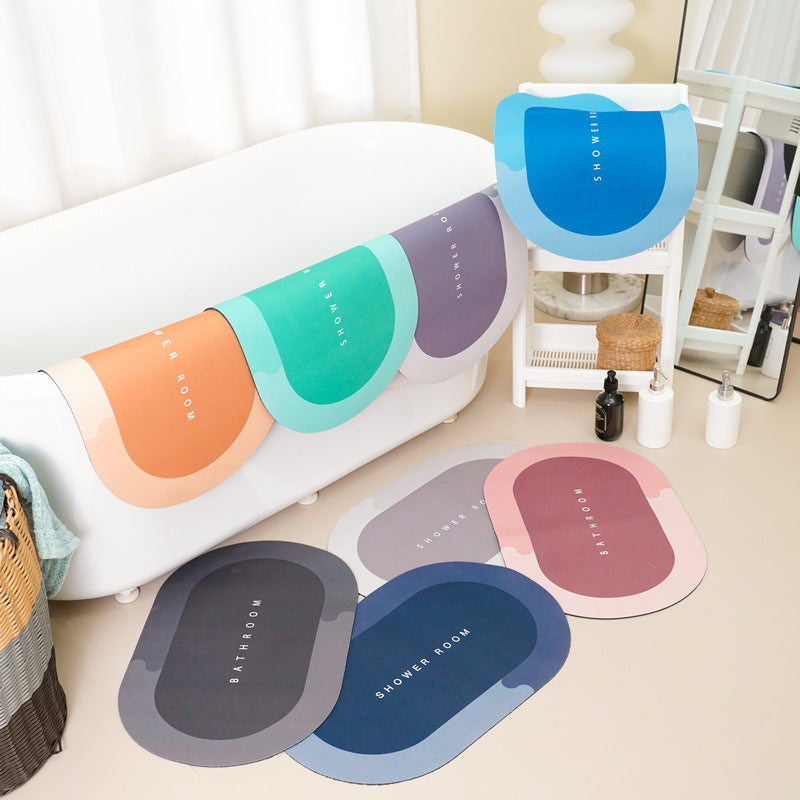 Sol sec en un instant avec ce tapis super absorbant !