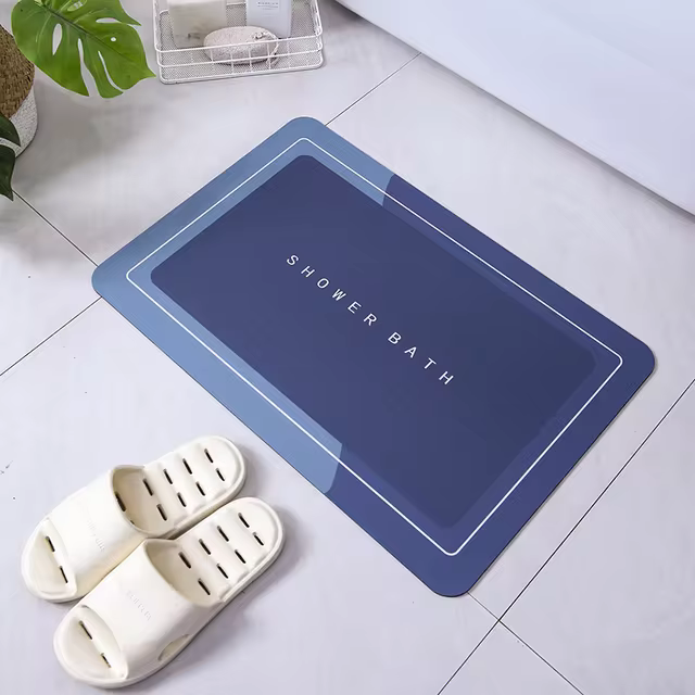 Sol sec en un instant avec ce tapis super absorbant !