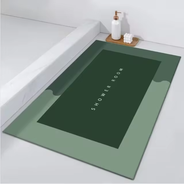 Sol sec en un instant avec ce tapis super absorbant !