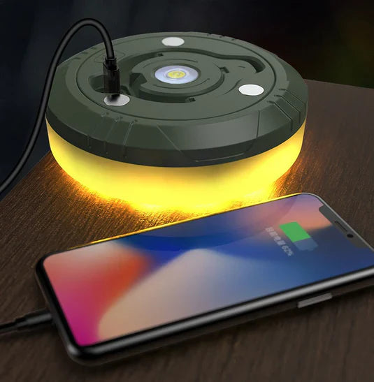 Lampe de camping LED puissante avec batterie longue durée