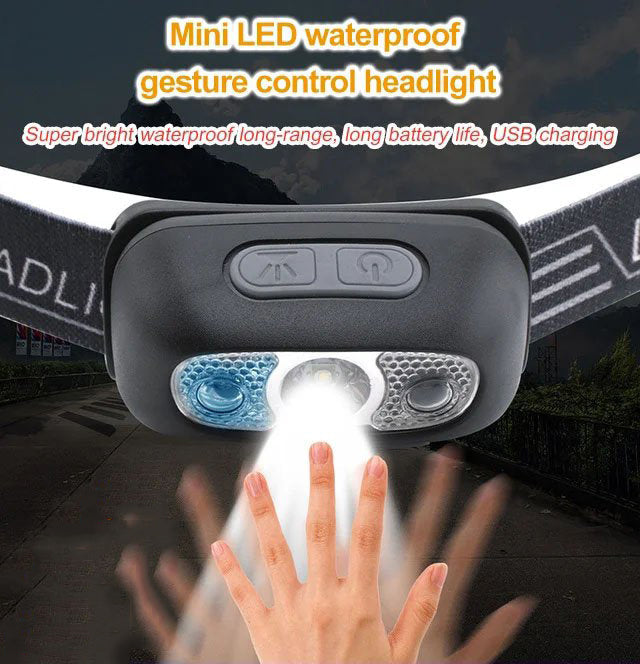 Lampe frontale ultra-lumineuse : Éclairez chaque recoin en toute liberté