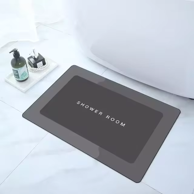 Sol sec en un instant avec ce tapis super absorbant !