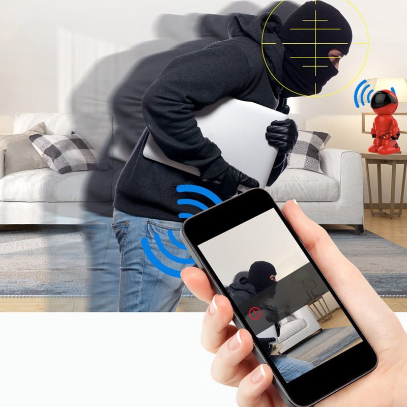 Caméra de surveillance Wi-Fi avec alerte instantanée