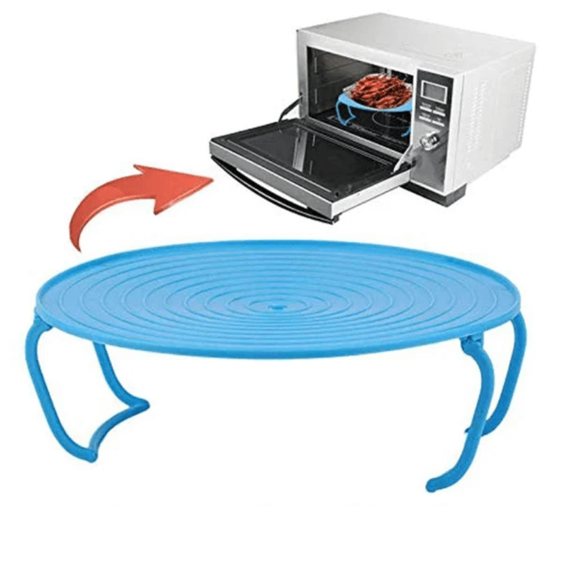 Plateau pliable pour micro-ondes - Gagnez de l'espace et du temps