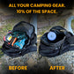 Lampe de camping LED puissante avec batterie longue durée