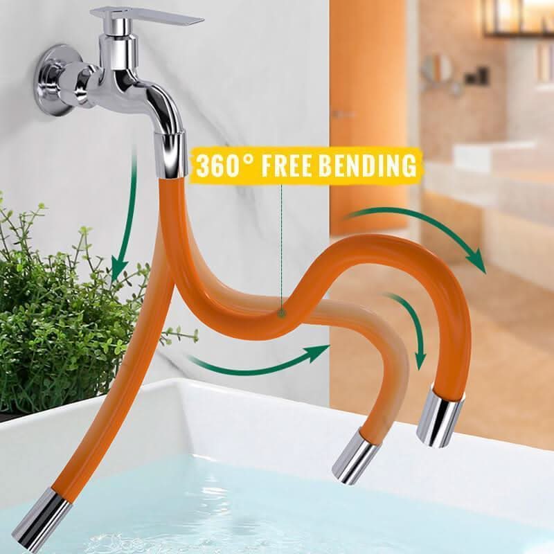 Tuyau flexible rotatif – Contrôle total du jet d’eau