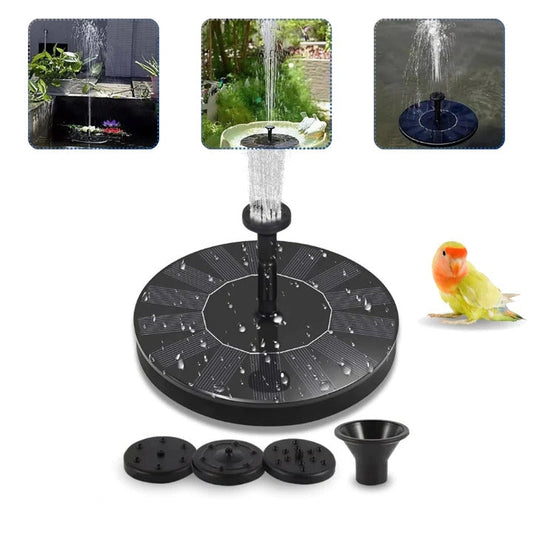 Fontaine solaire de jardin : attirez les oiseaux avec élégance