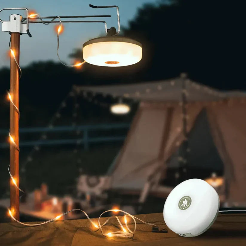 Lampe de camping LED puissante avec batterie longue durée