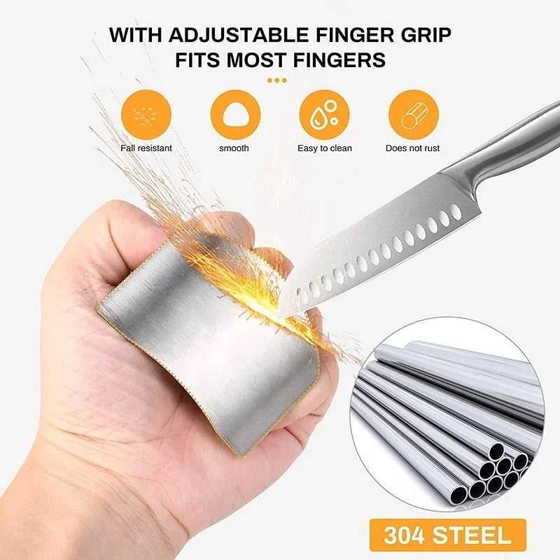 Protection doigts en acier : cuisine en toute sécurité !