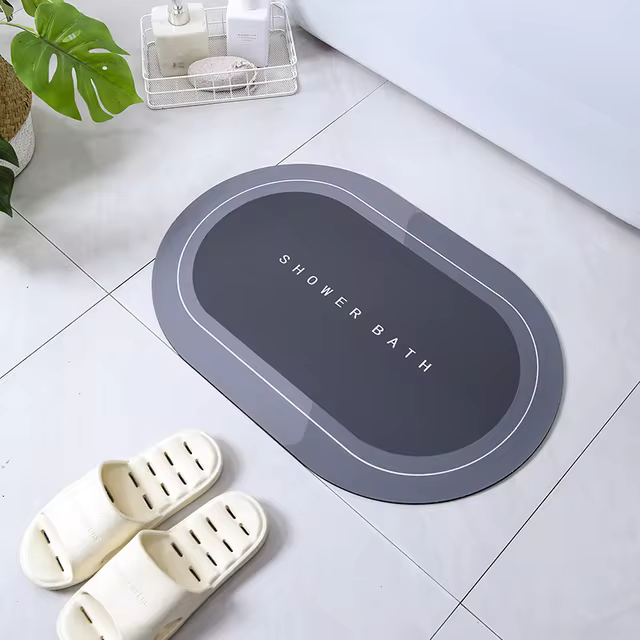 Sol sec en un instant avec ce tapis super absorbant !