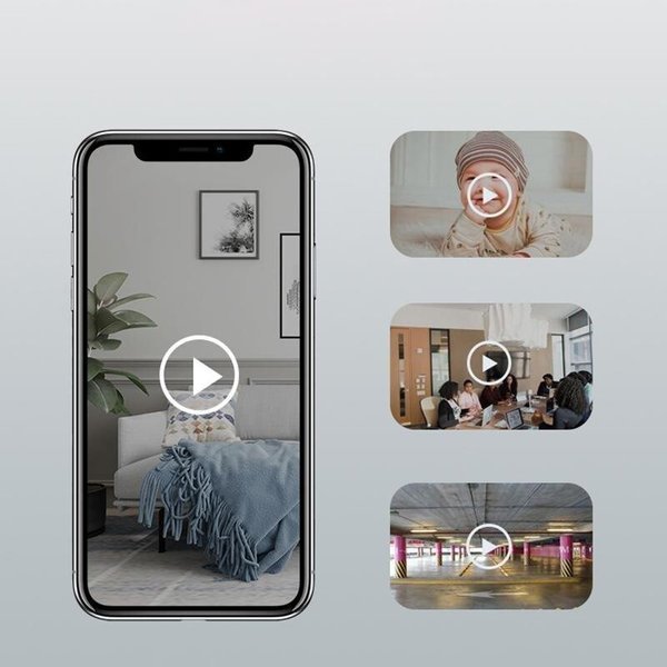 Caméra de surveillance Wi-Fi avec alerte instantanée