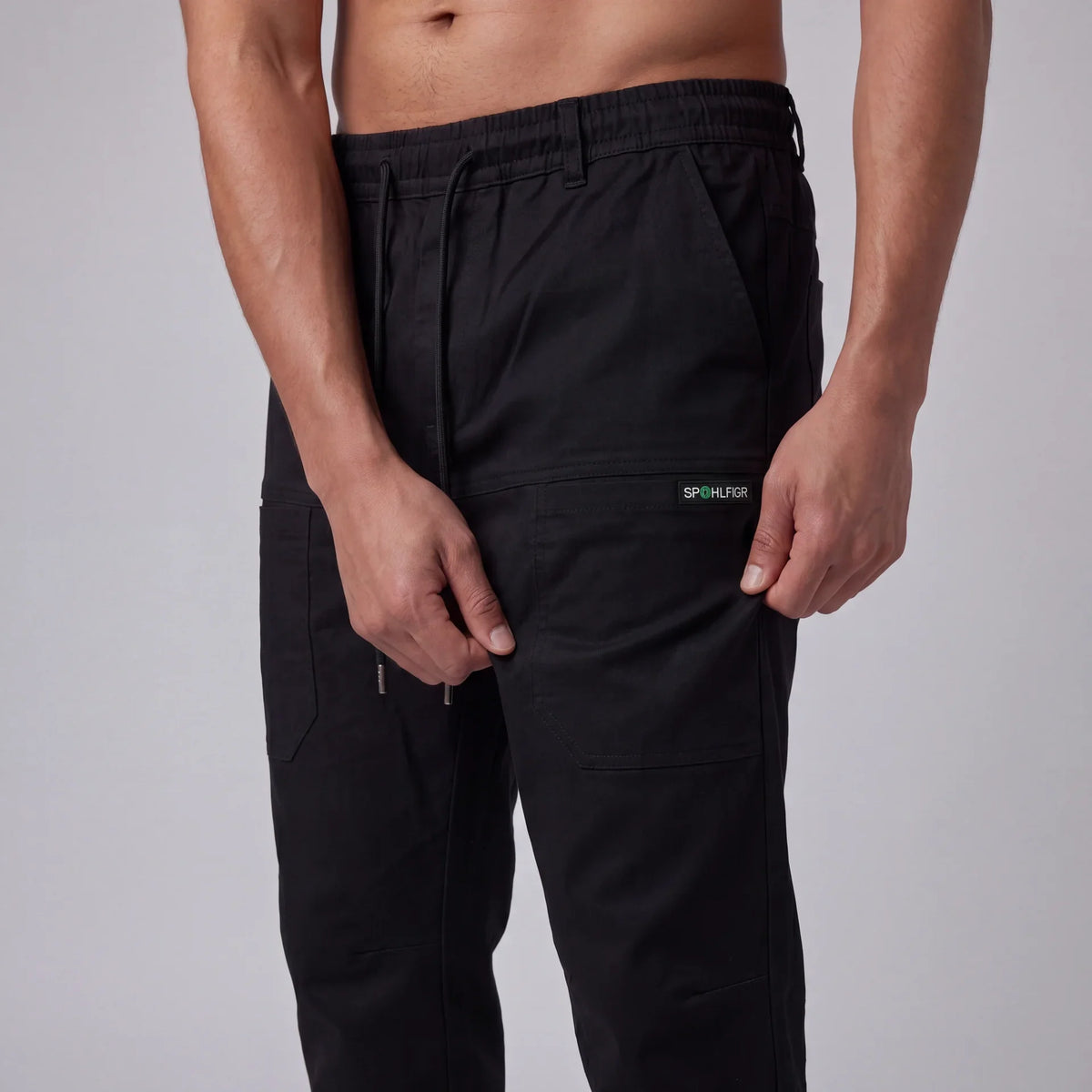 Pantalon cargo confortable avec grande capacité de rangement