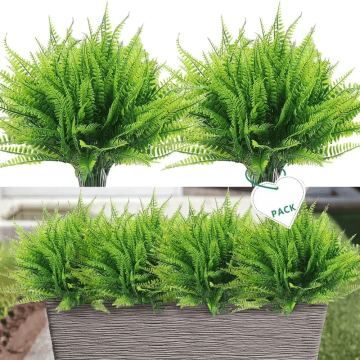 VitaVerde - Plantes Artificielles Réalistes (Lot de 2 +1 Offerte)